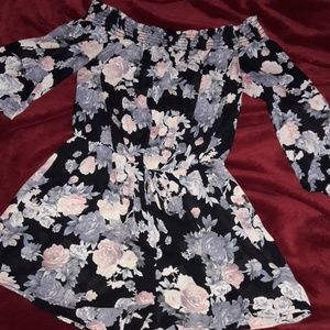 Off the shoulder Romper